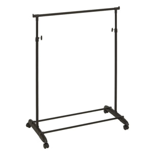 Portant à vêtement extensible à roulettes "Pan"