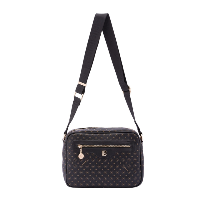 Borsa a tracolla da donna - Modello False - Ecopelle - 19.0 x 26.0 x 9.0 cm