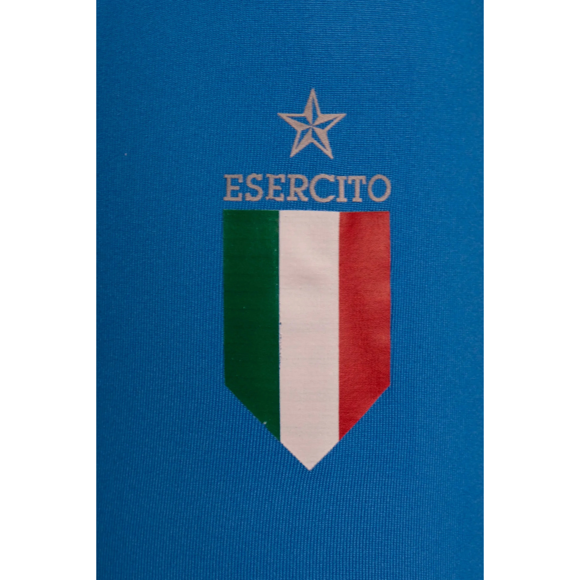 Felpa Esercito sport a maniche lunghe bluette uomo