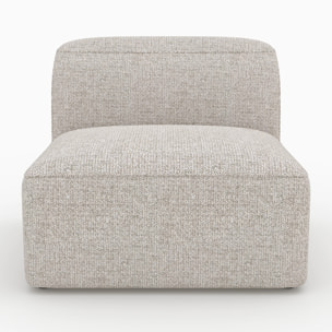 Canapé modulable en tissu beige 3 places - Hestia