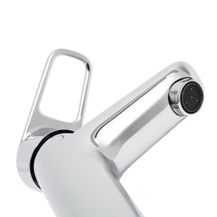 Flow Soft mitigeur de lavabo à levier, taille S, chrome (A42990)