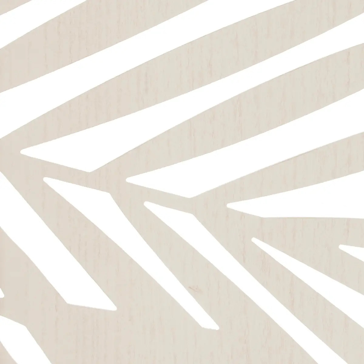 Paravent "Akira" feuille bois blanc H170cm