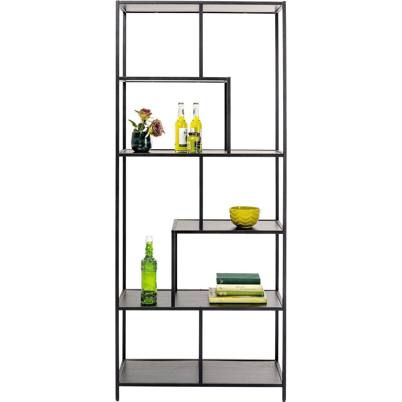 Étagère Loftie 185x77cm noire Kare Design
