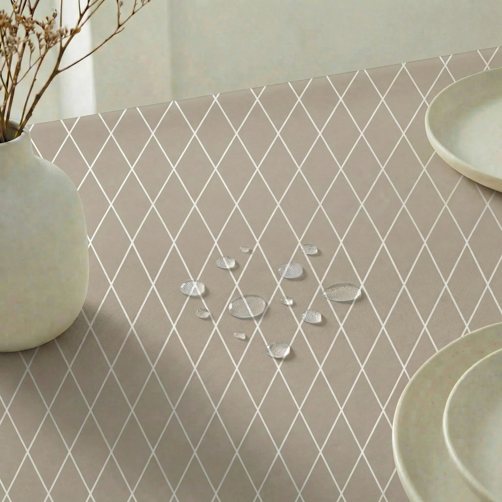 Nappe antitache au toucher tissu imperméable 120-295