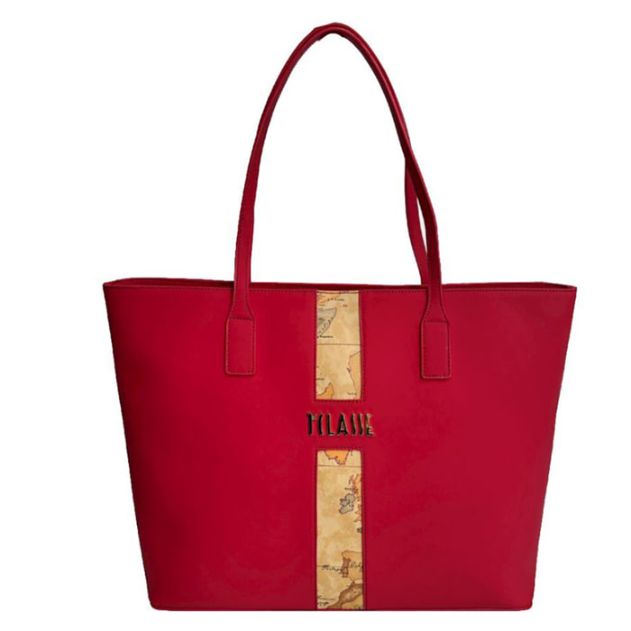 Alviero Martini 1a Classe Borsa Sottospalla Shopper Donna Rosso