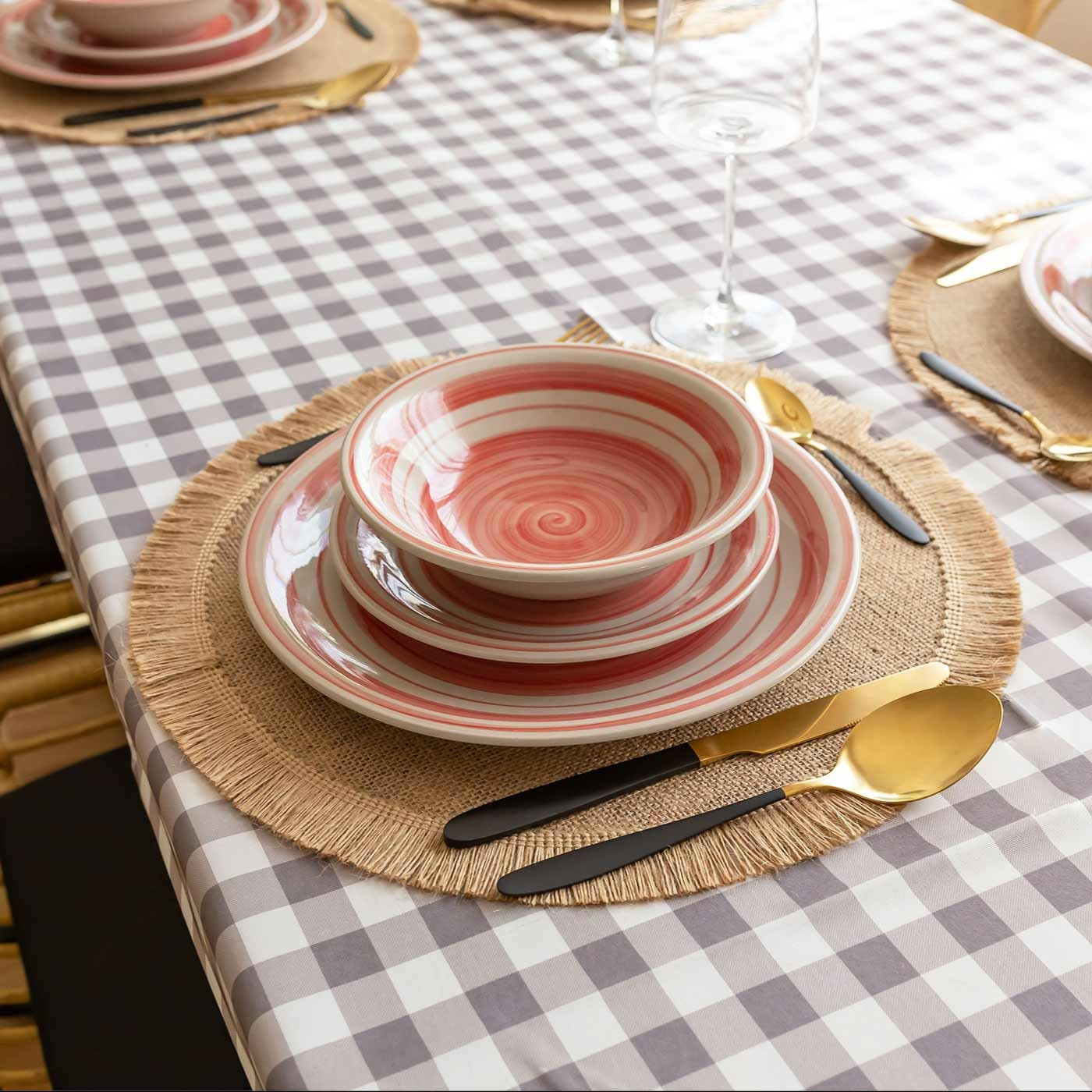 Set de table rome jute 38cm