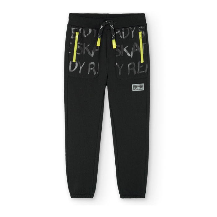 Pantalón felpa de niño -BCI