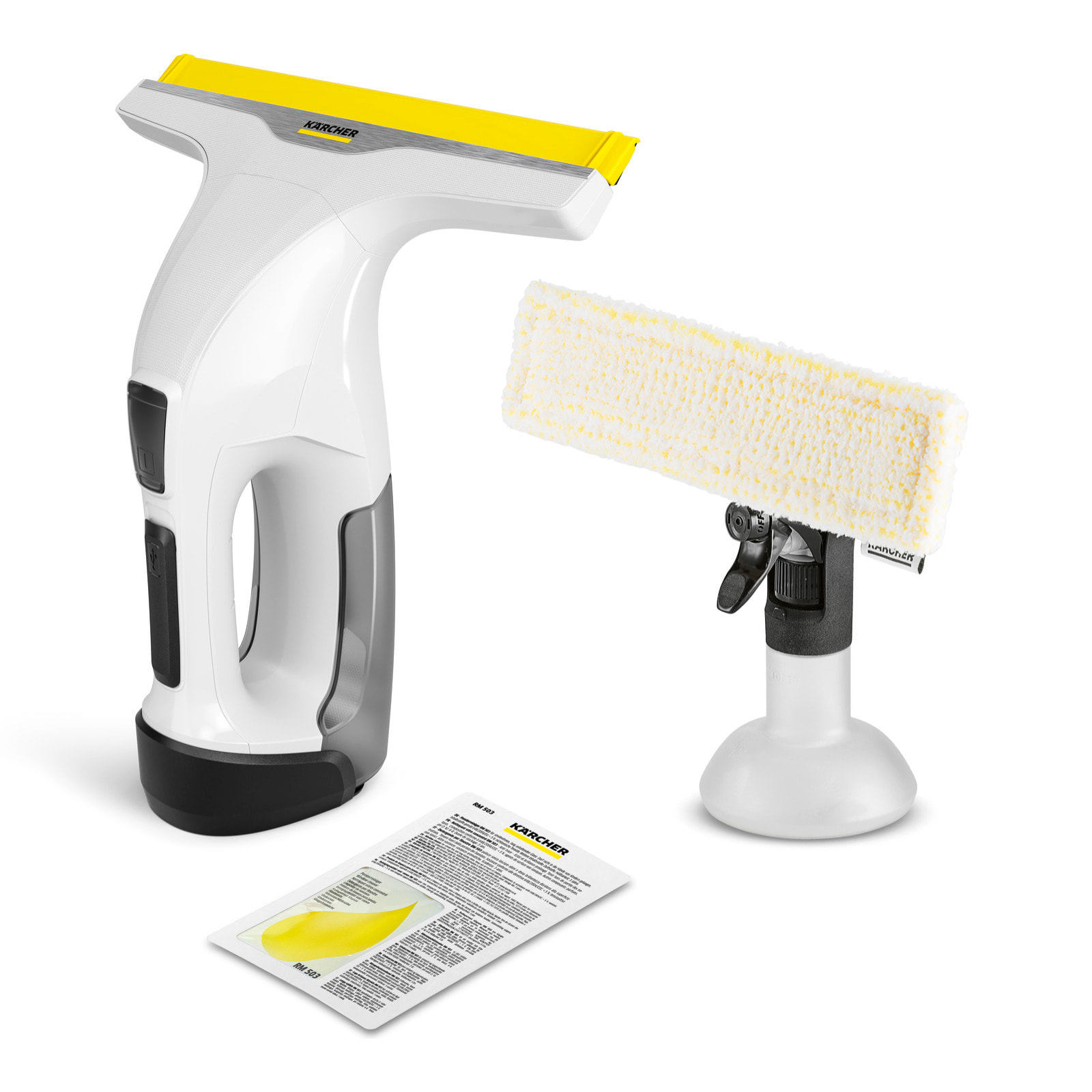 Nettoyeur de vitres KARCHER WV 5 Ultra Care - Chargeur USB-C