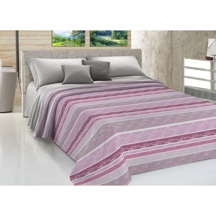 Copriletto Piquet 100% Cotone Linea Sofia Rodrigo Rosa