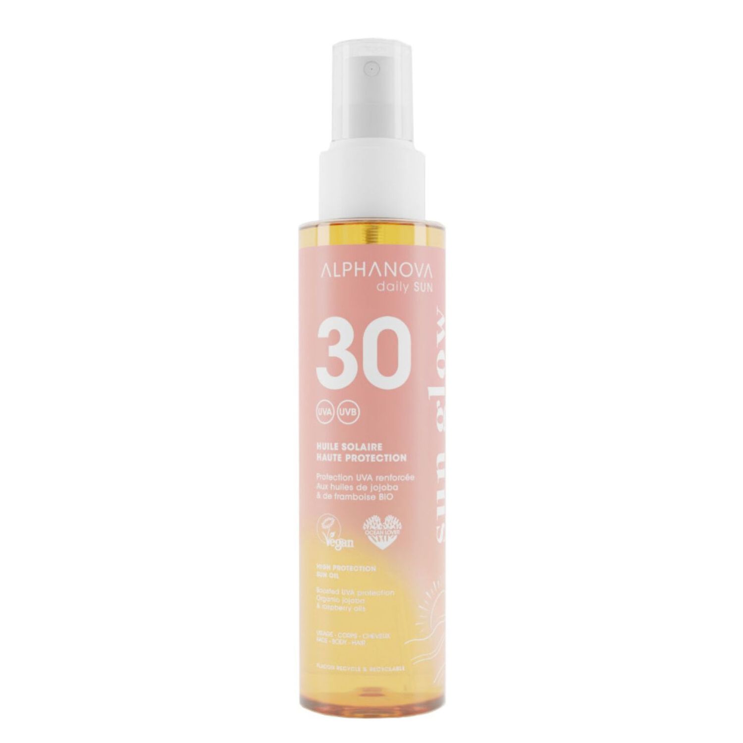 Sun Glow - Huile Solaire SPF 30