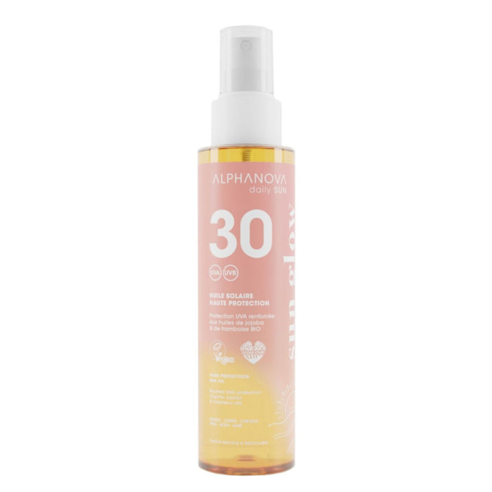 Sun Glow - Huile Solaire SPF 30