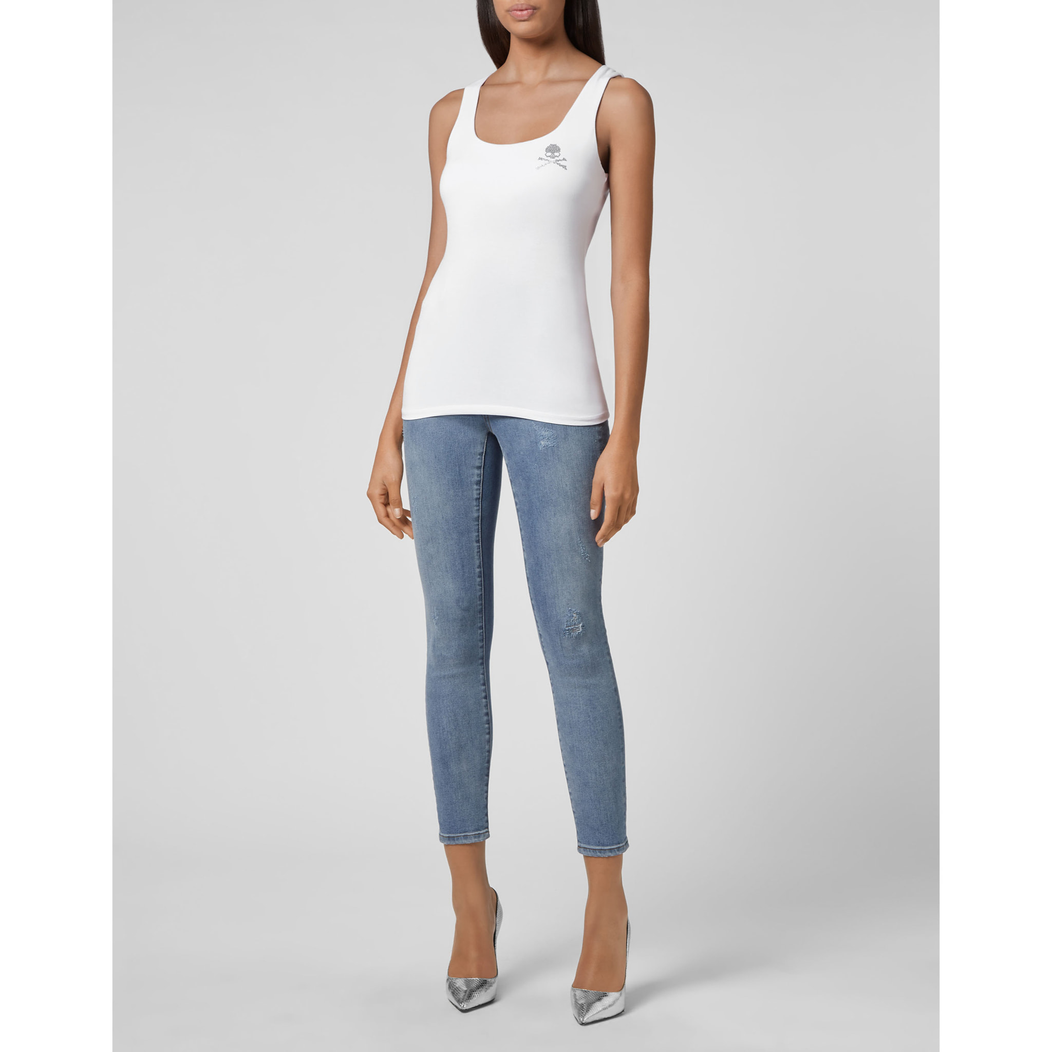 PHILIPP PLEIN Camiseta de cuello redondo