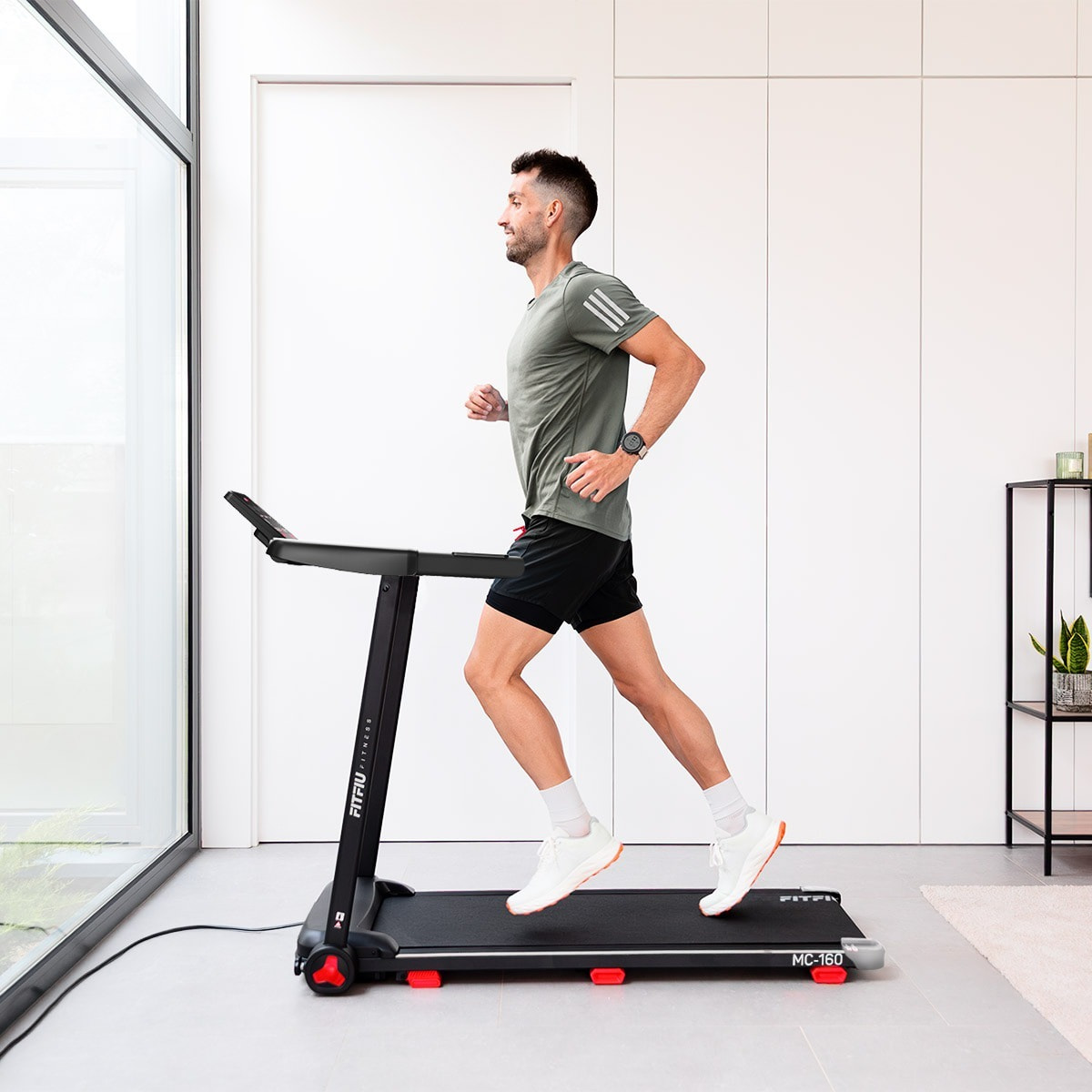 Cinta de correr plegable FITFIU 14km/h ultracompacta 2.0HP