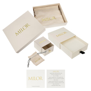 Bracciale Tennis Arcobaleno in Argento 925 placcato Platino con Cubic Zirconia