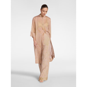 Elena Mirò - Pantalones rectos estampados - Beige