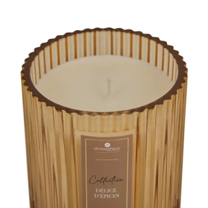 Bougie parfumée Albie 290g pot verre épice