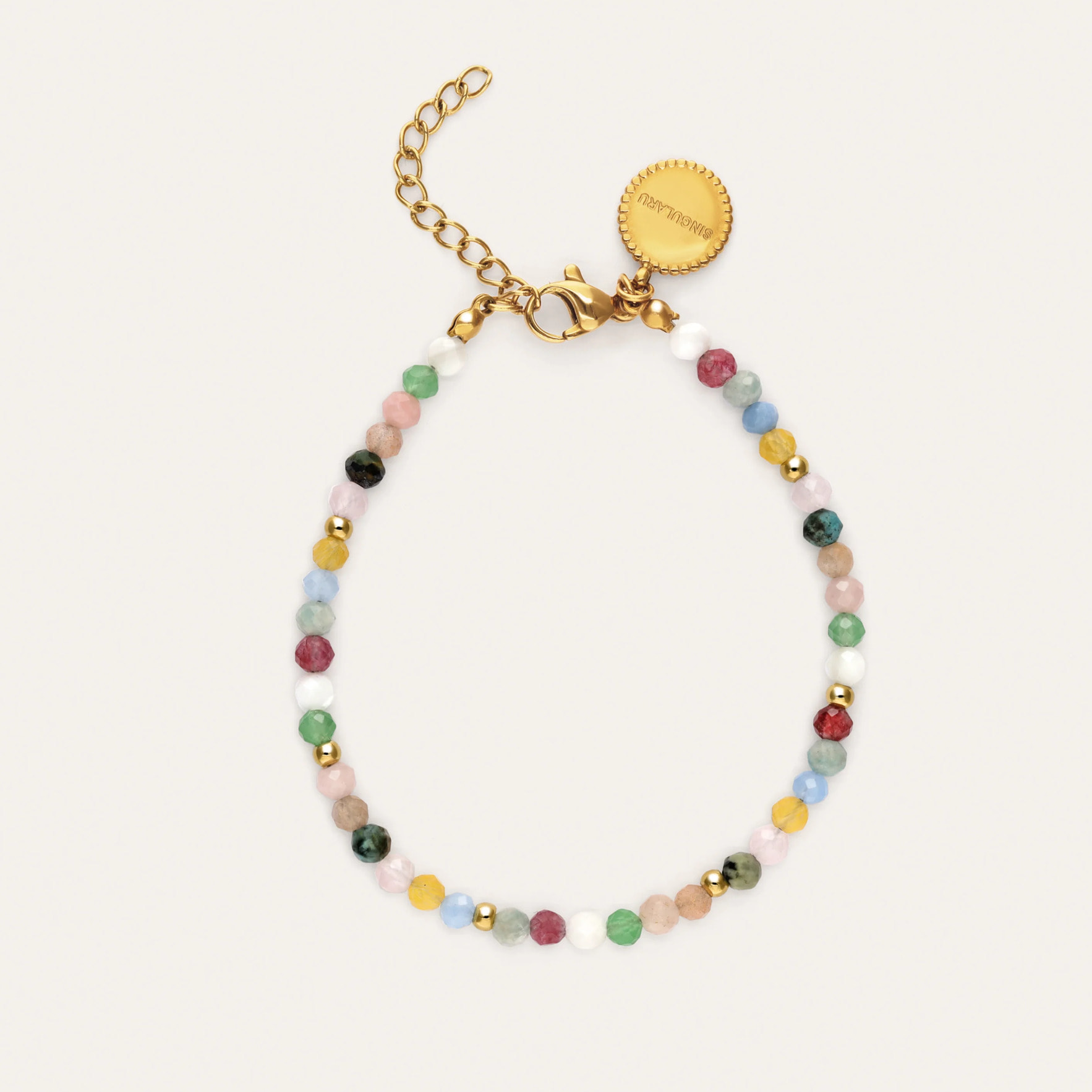 Pulsera Altea Colors Acero Baño Oro