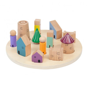 3D PUZZLE VILLAGE - JUEGO PARA ENCAJAR