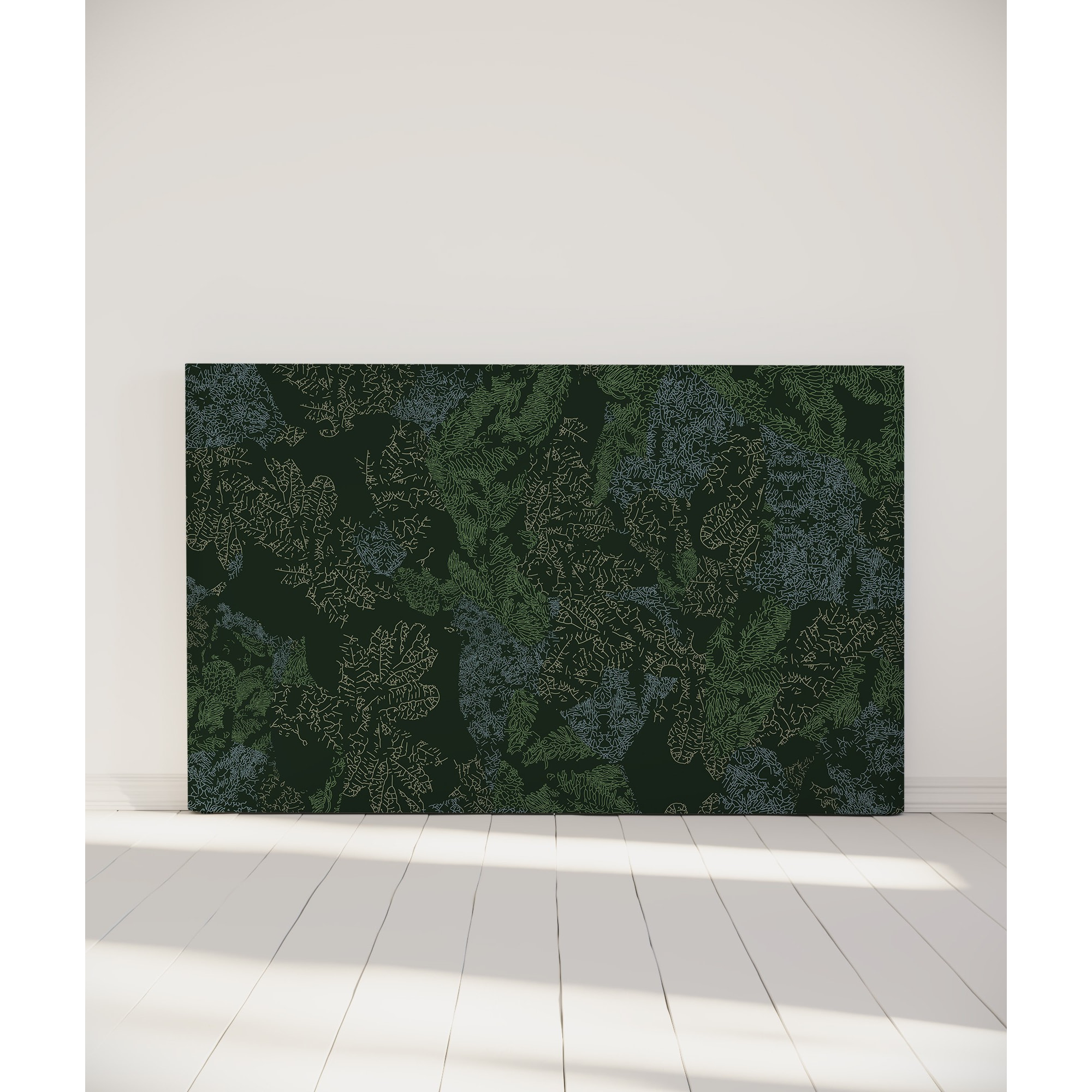 Tête de lit Humus | Coloris Vert | Largeur au choix