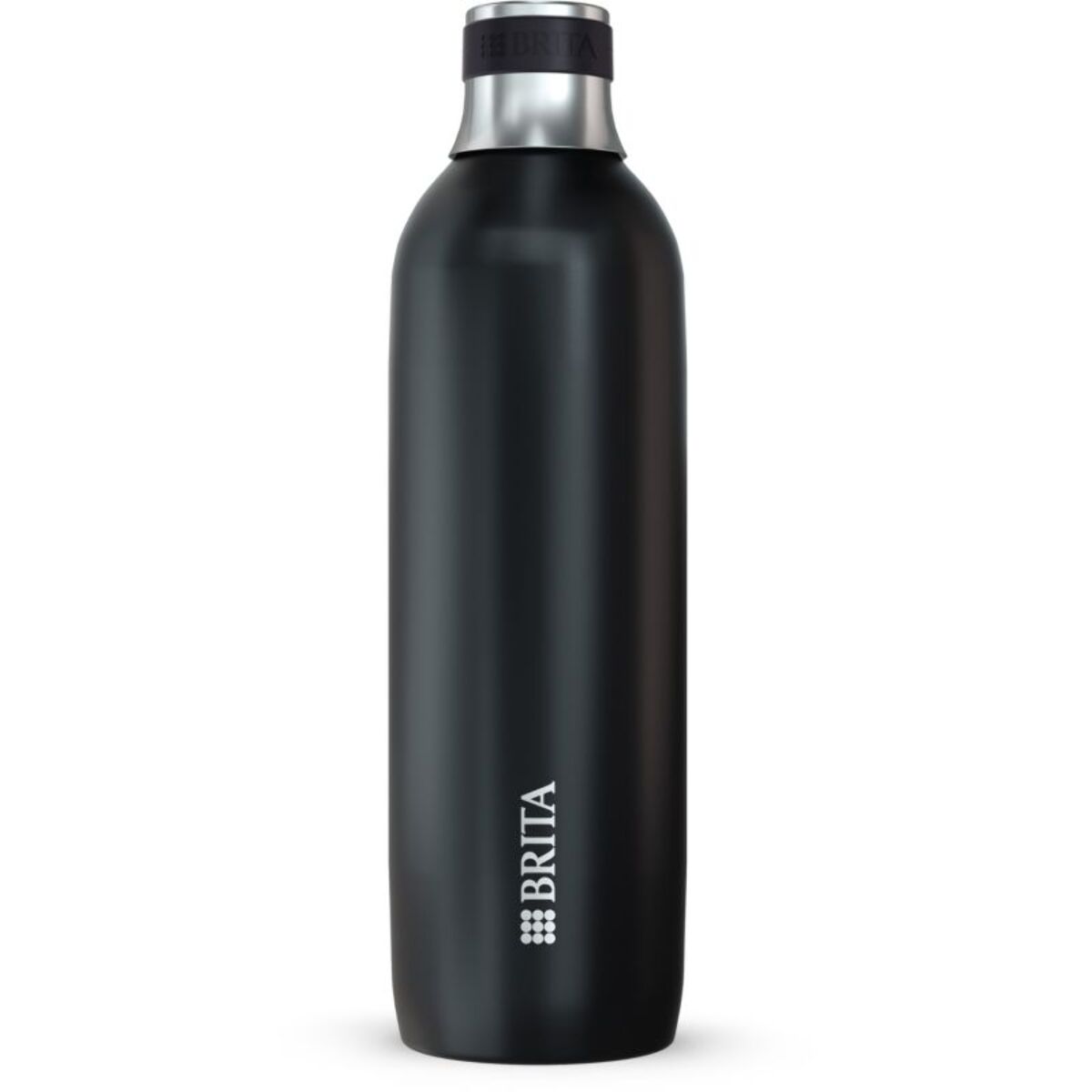 Bouteille BRITA isotherme noire sodaTRIO 1L