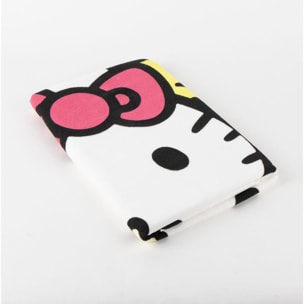 Toalla Microfibra de Hello Kitty - 70x140x1 cm - Color:Rosa