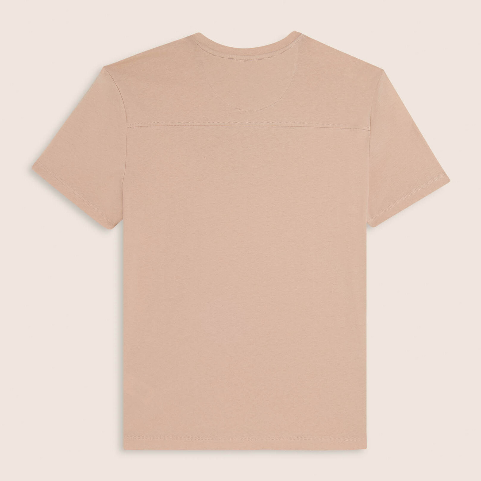 T-shirt con logo centrale e dettaglio camouflage