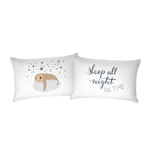 COPPIA FEDERE PRINTED COTONE 23