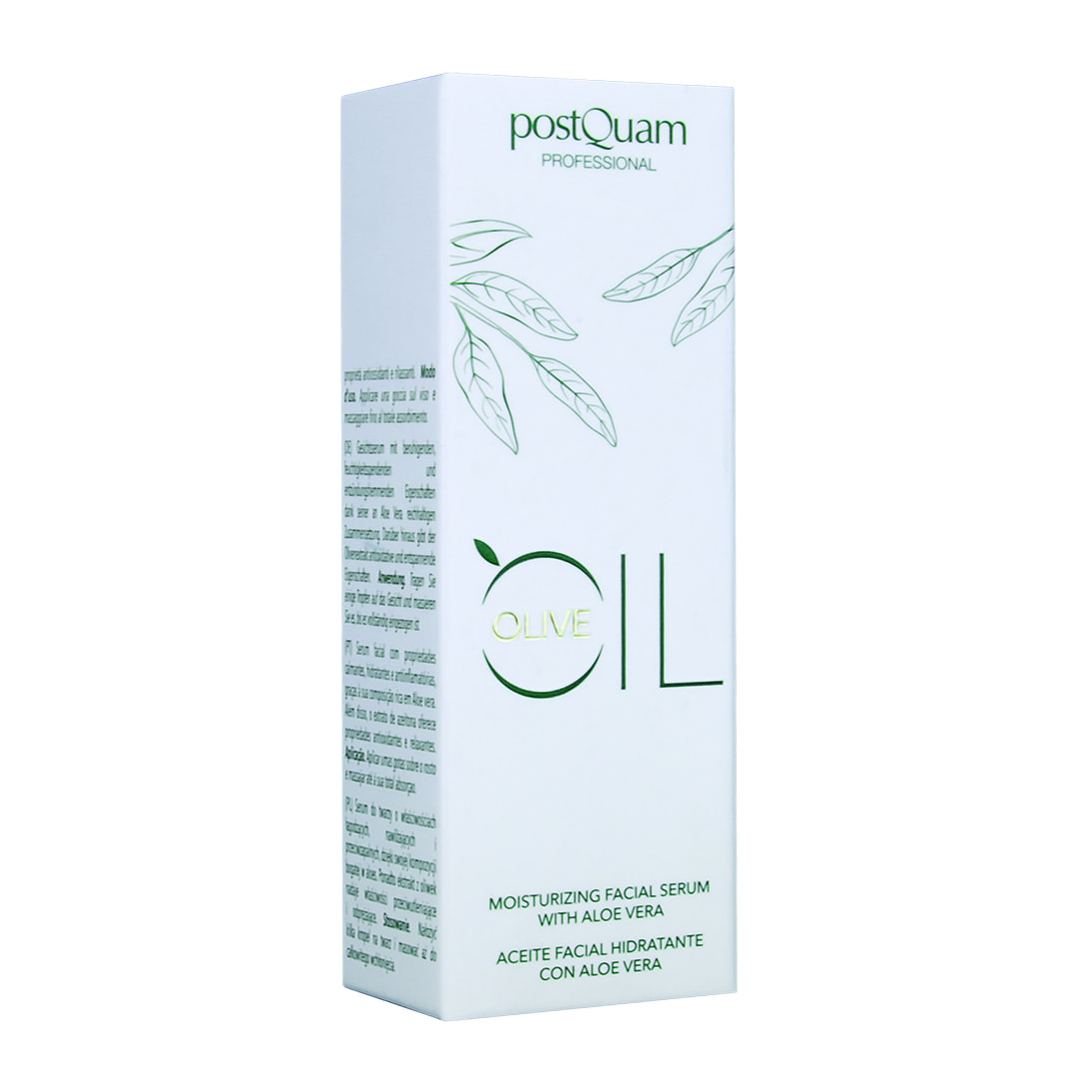 Siero Viso Olive Con Aloe Vera - Tutti I Tipi Di Pelle - 30 Ml