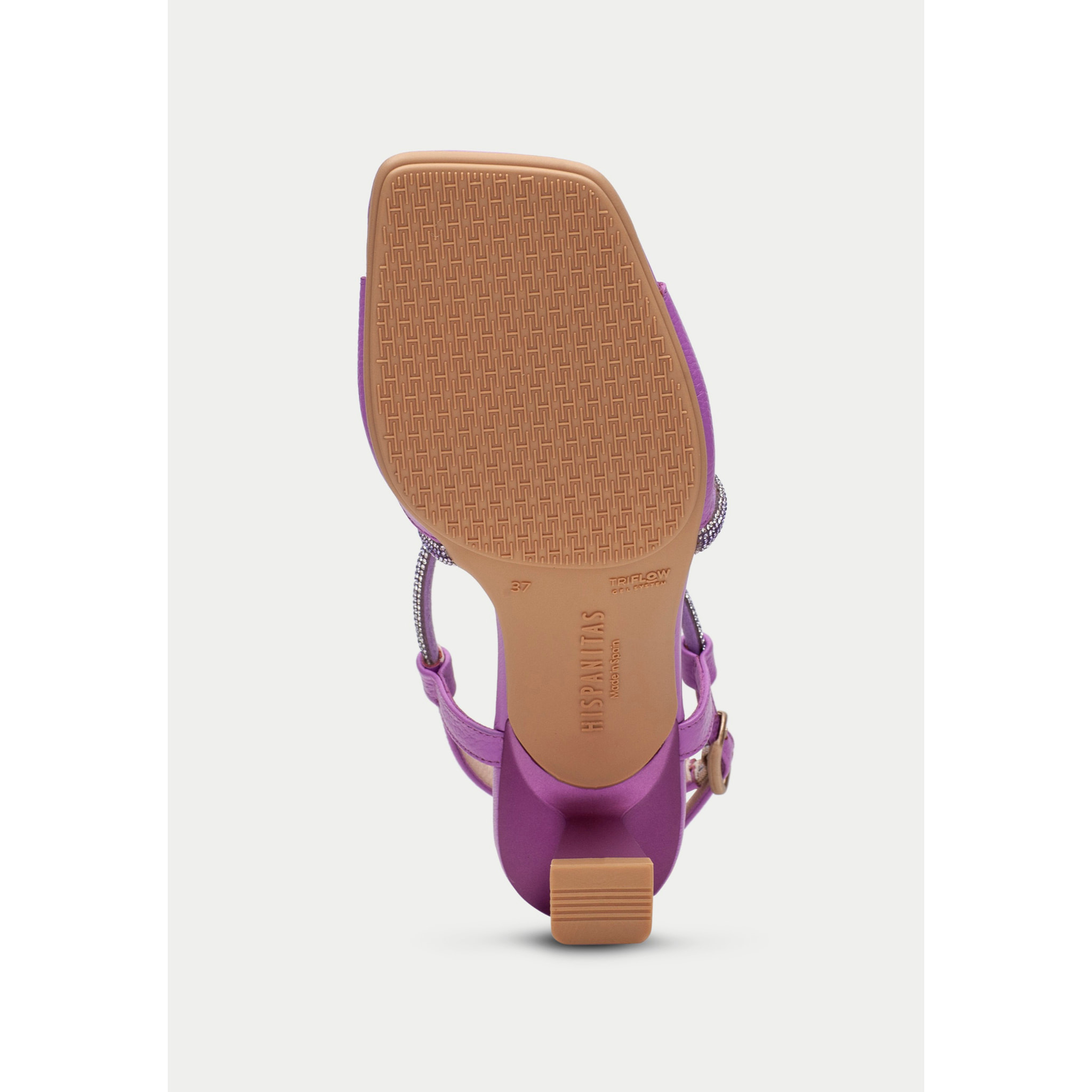 Sandalia Tacon Danielle Violet 6 cm