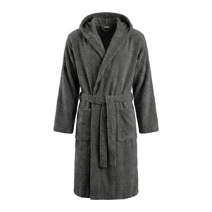 INTRECCI HOME Accappatoio Uomo e Donna, in Puro Cotone Jacquard 500 g, , Morbidezza Extra, Avvolgente, con Cappuccio e Tasche, Elegante e Confortevole,