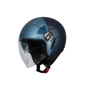 CASCO ORIGINE ALPHA UPNDOWN BLUE MATT (ECE22.06)