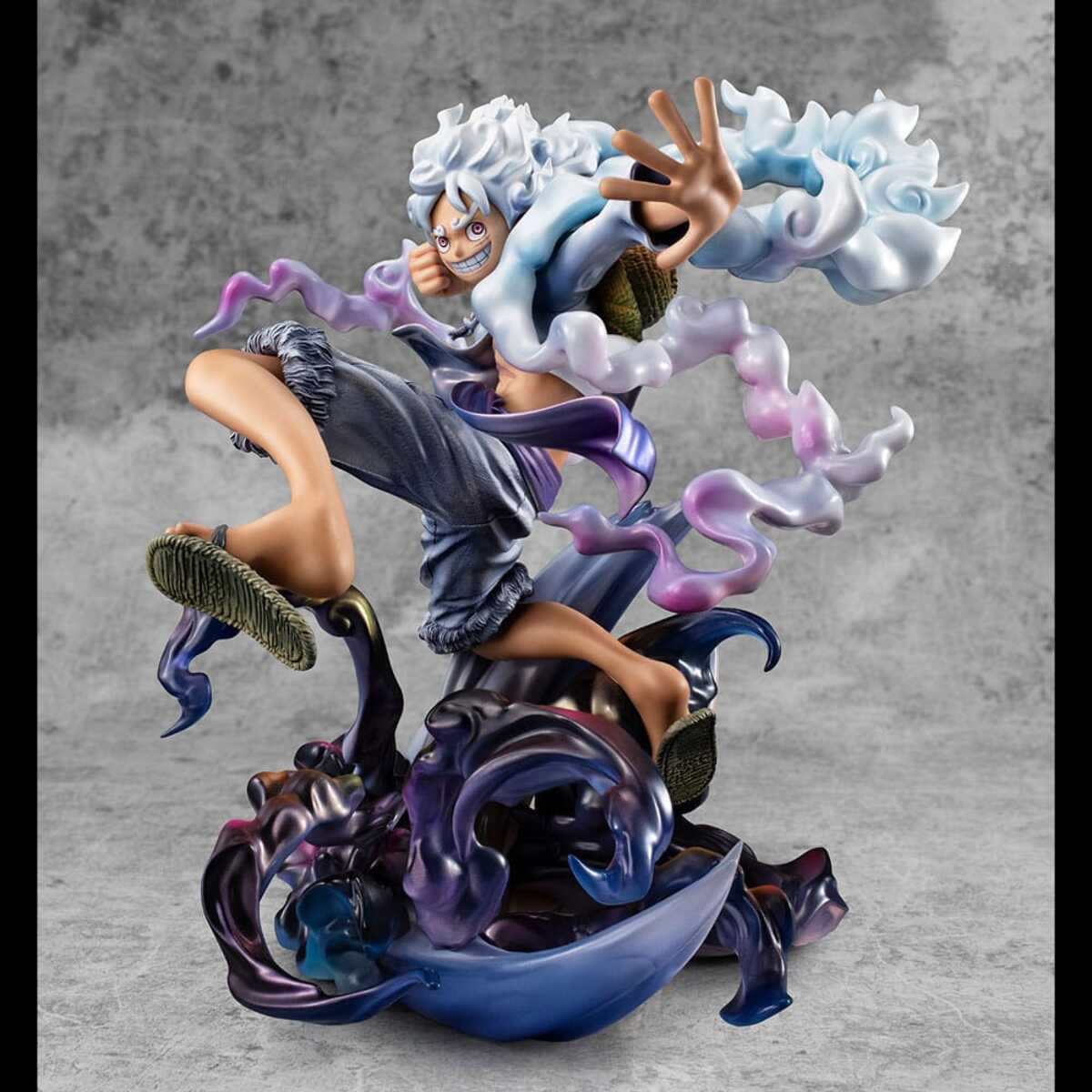 One Piece P.O.P. "Maximum" Statua Pvc Monkey D. Luffy Gear 5Th 23 Cm Megahouse