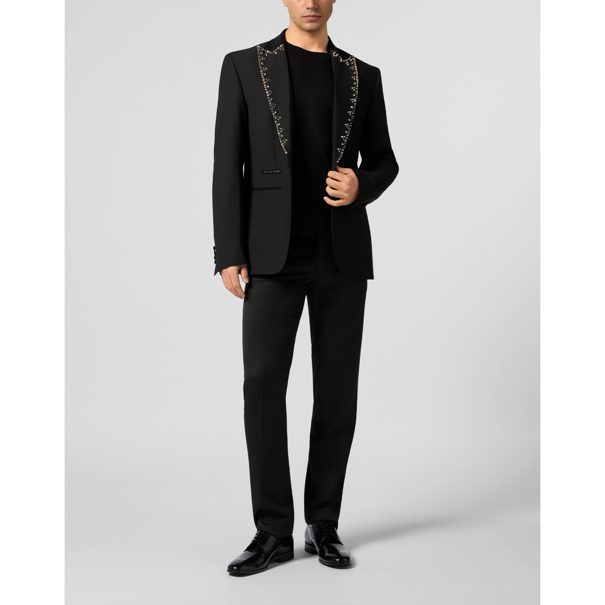 PHILIPP PLEIN Blazer Lord Fit Lapel Studs