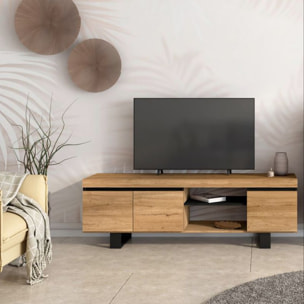 Mueble TV Ebos UP 160 Roble Nude - Ceniza