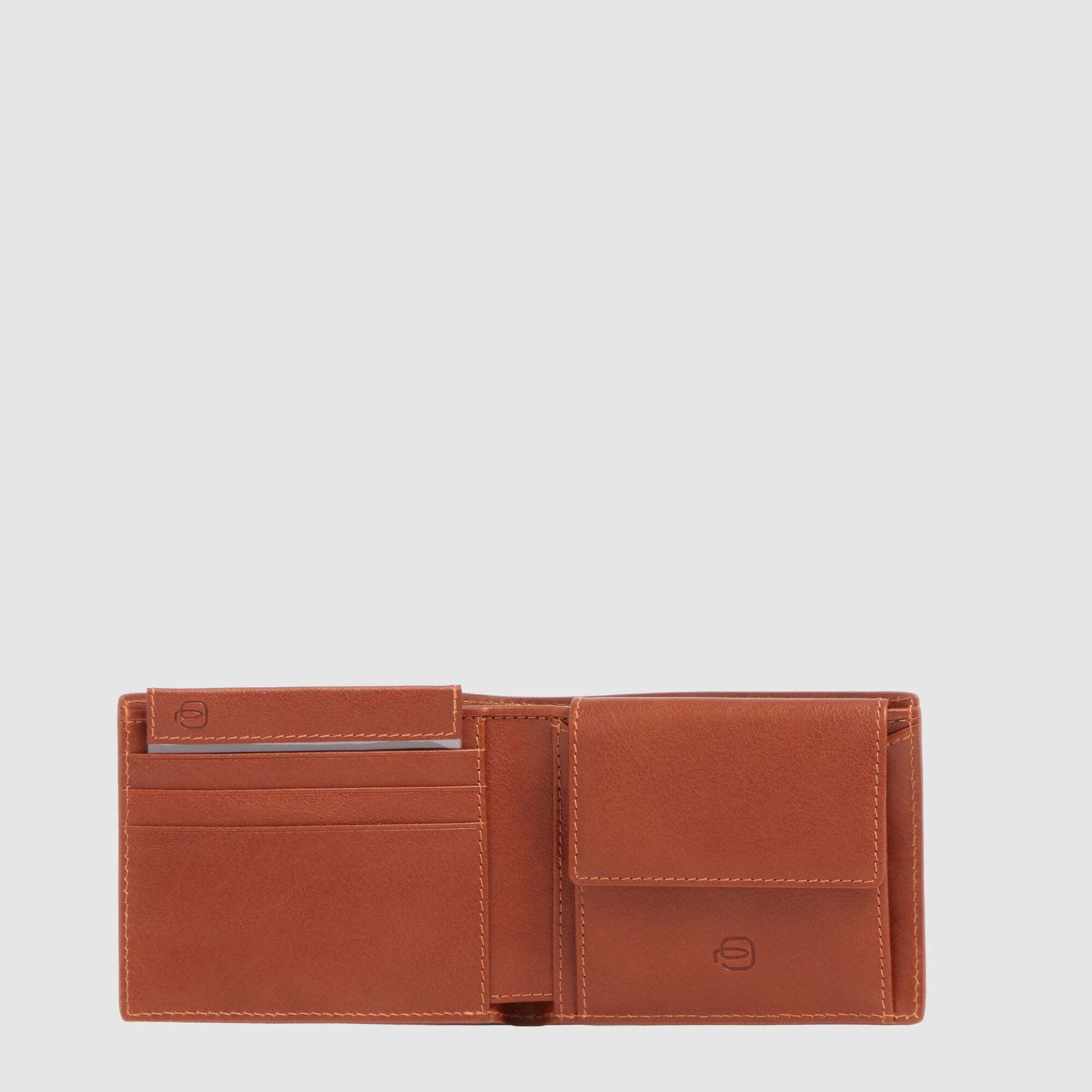 Piquadro Portafogli uomo con portamonete