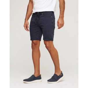 Bermuda Denim Azul Petróleo - Sidney