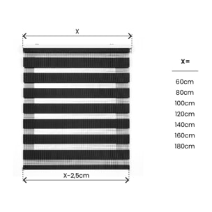 Store Jour/Nuit DUOLUX Graphite