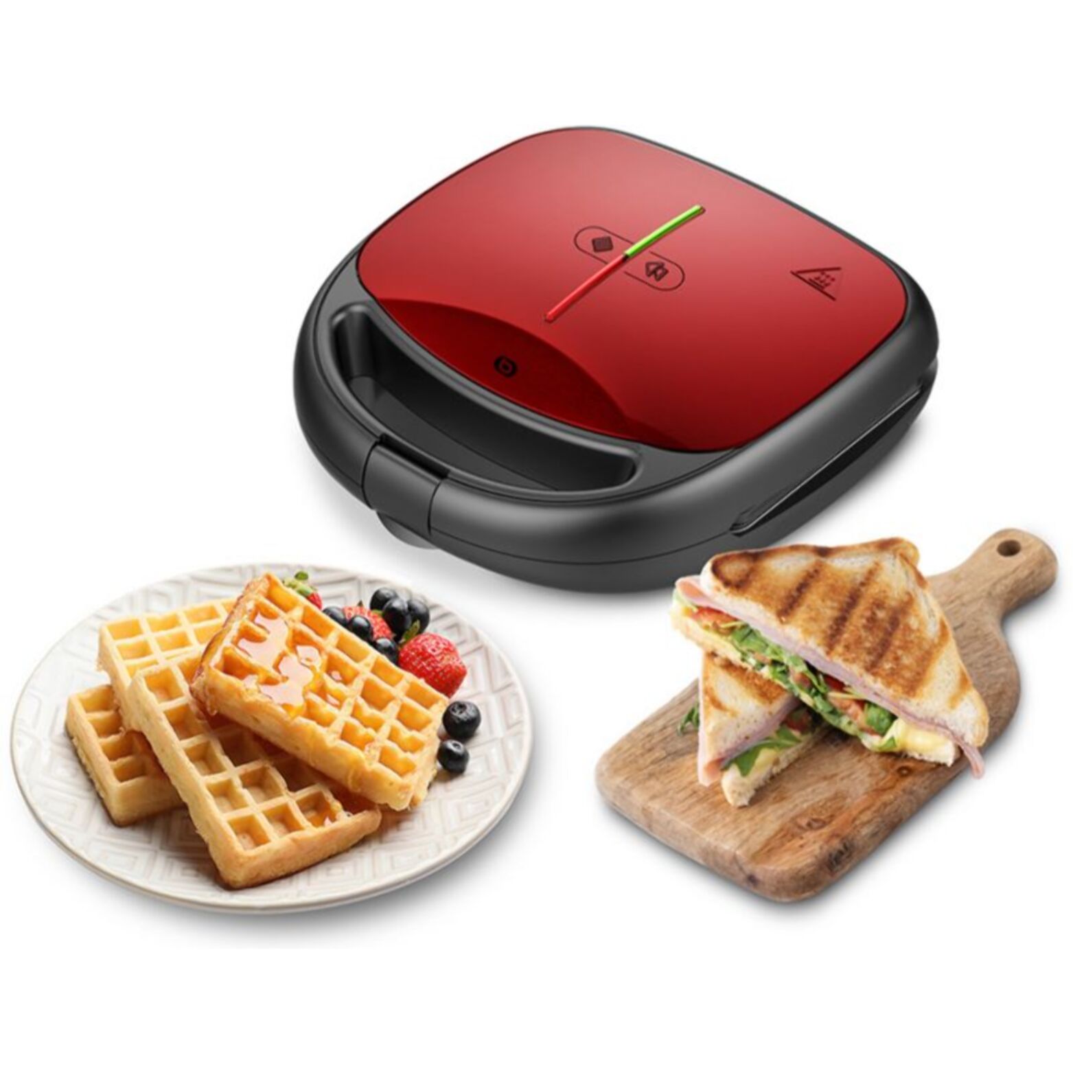 Gaufrier, croque monsieur ESSENTIELB ESSWM3