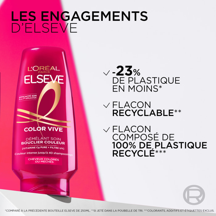 L’Oréal Paris Elseve Color Vive Après-Shampooing Bouclier Couleur 400ml