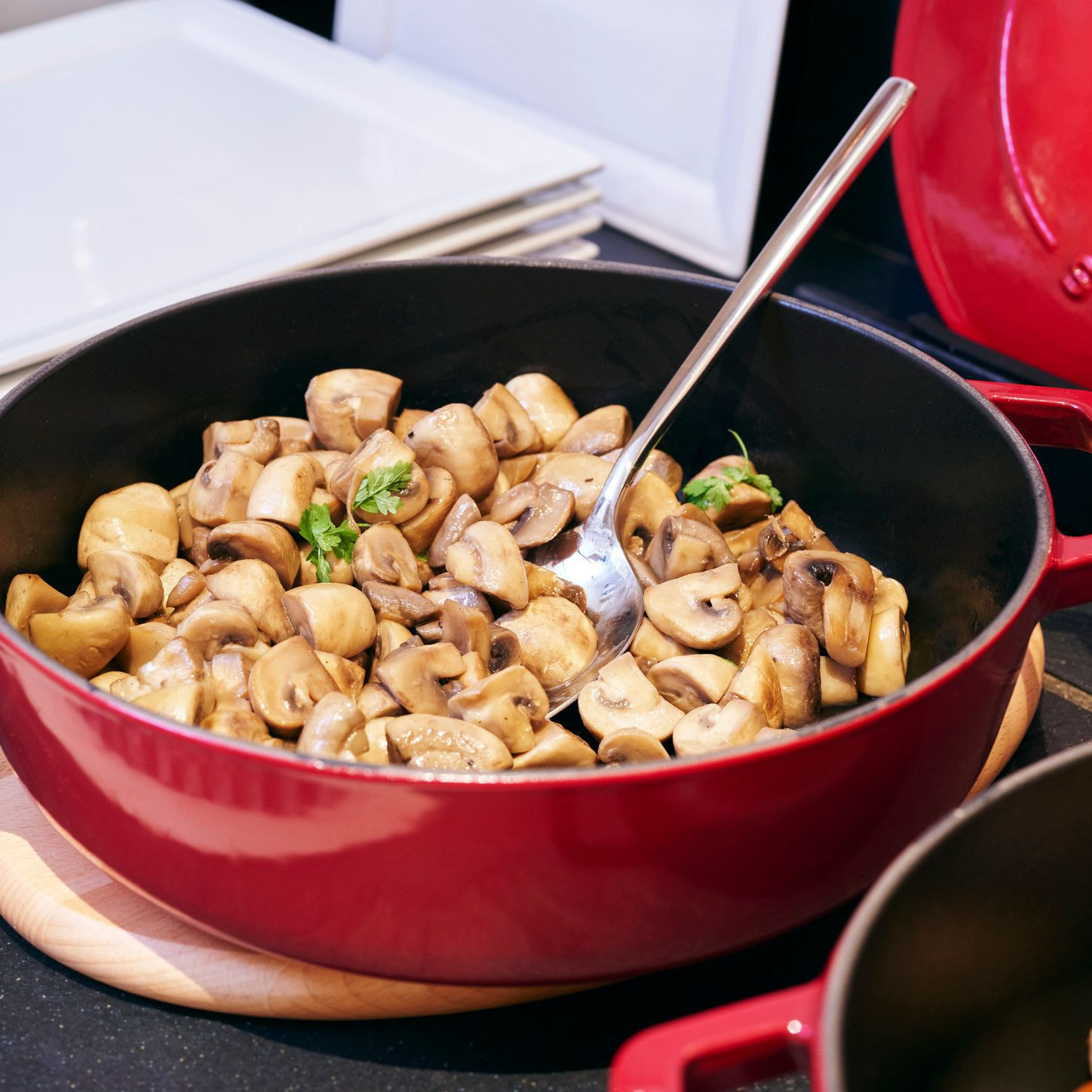 28 cm, Sauteuse Chistera, Cerise