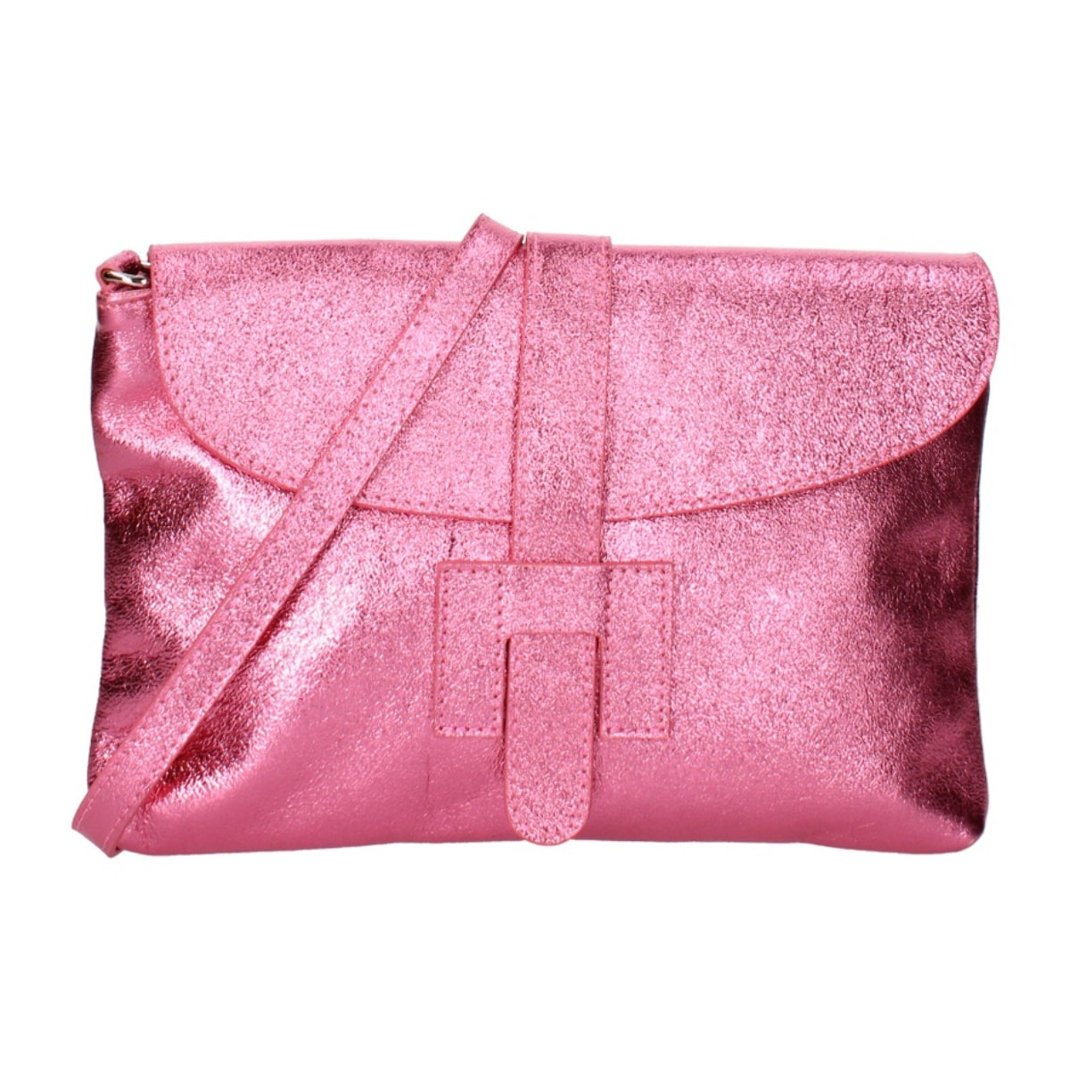 Borsa a mano da donna - Modello False - Vera pelle - 26.0 x 19.0 x 3.0 cm