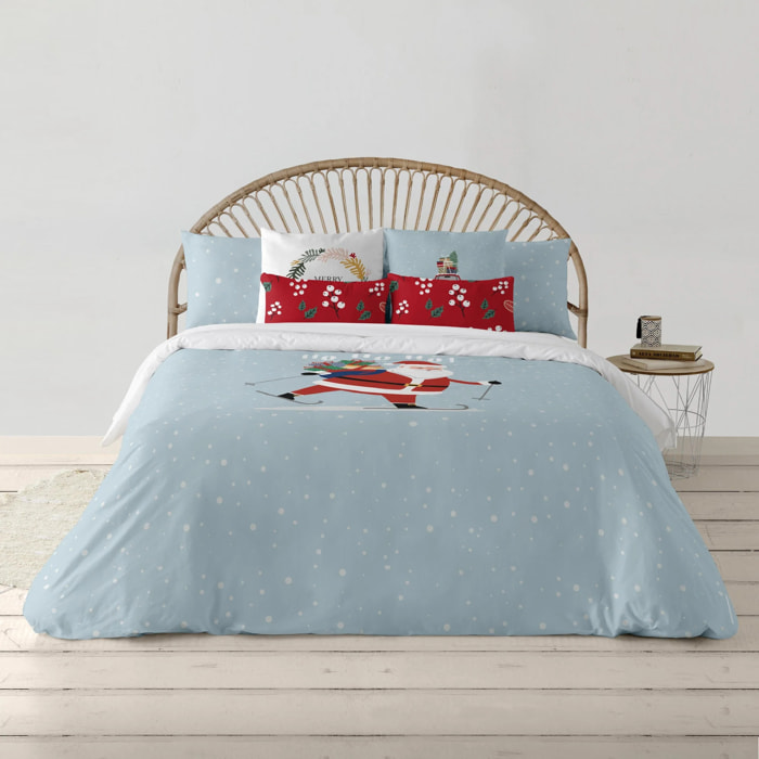 Housse de couette avec pressions 100% coton Laponia 48