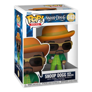 Snoop Dogg Pop! Rocks Vinile Figura Snoop Dogg W/chalice 9 Cm Funko