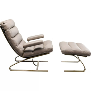 Fauteuil et repose-pieds Novel Kare Design