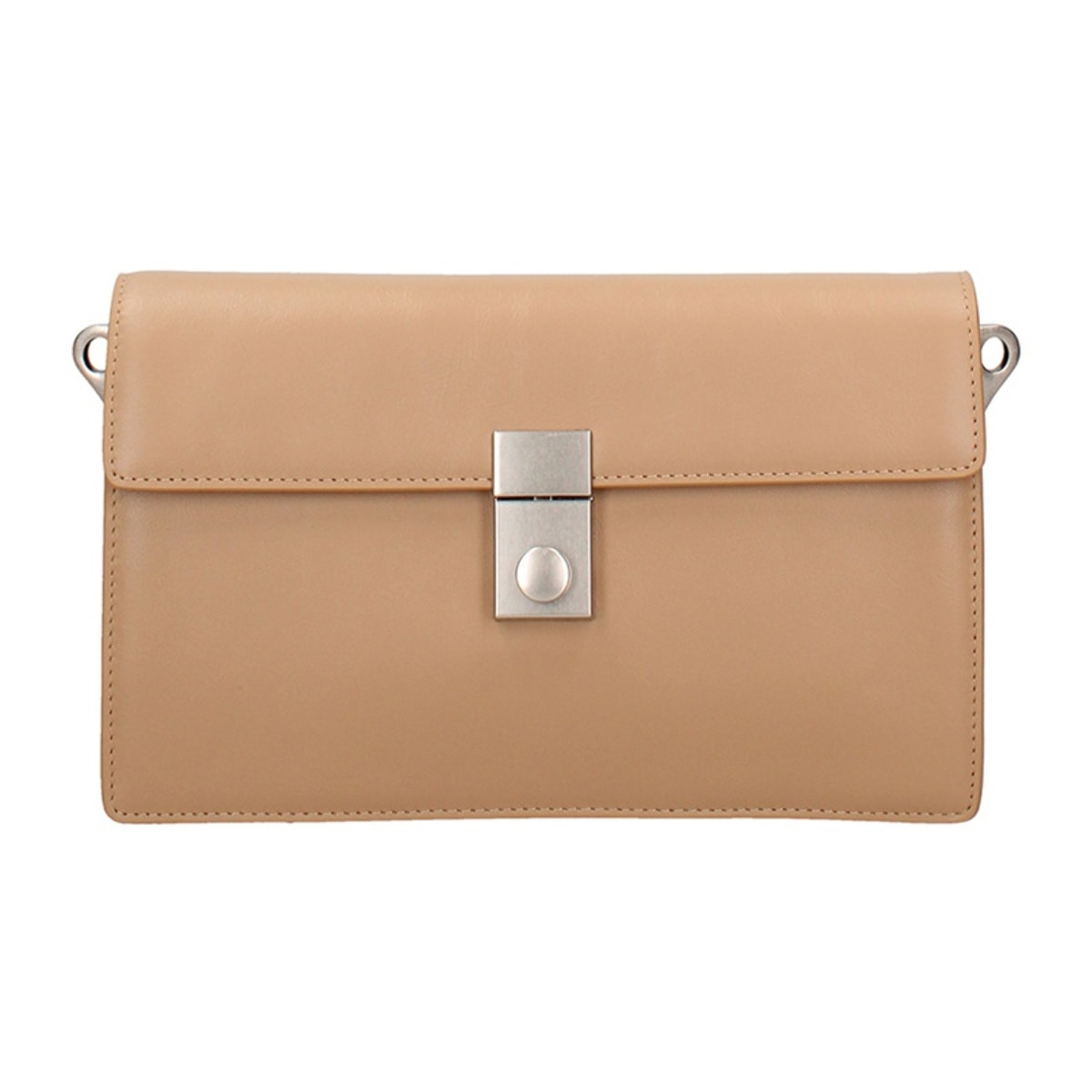 Borsa a tracolla da donna Made in Italy - Modello Valoria - 100% pelle - 24.0 x 15.0 x 7.0 cm