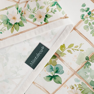 Nappe anti-taches HIEDRA VERT - en 100 % coton