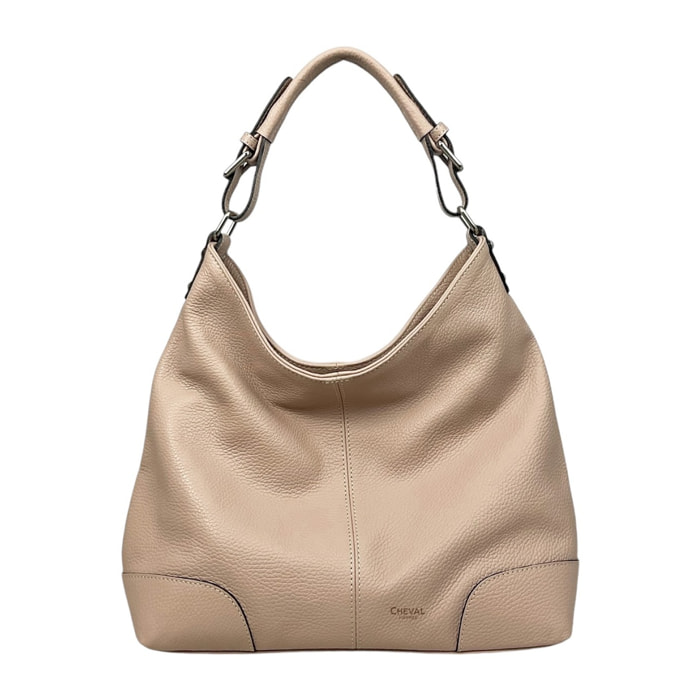 Borsa a spalla Cheval Firenze Carlotta Rosa Cipria