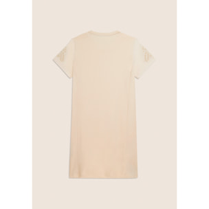 Abito con Ricamo Sangallo sulle Maniche