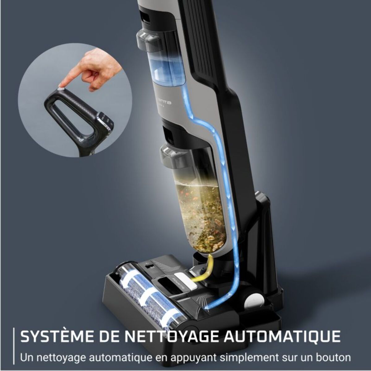 Aspirateur laveur ROWENTA X Clean 4 GZ5035WO