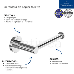 Dérouleur de papier toilette sans couvercle Elements - Tender